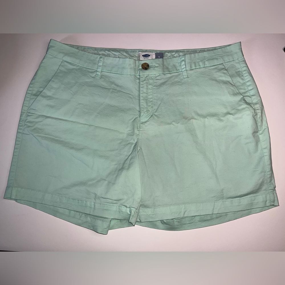 Old Navy, High Waist, Light Blue Shorts